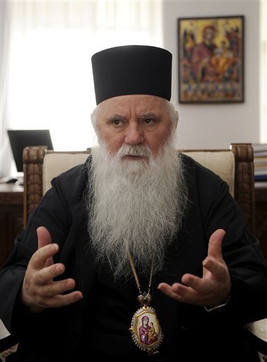 Bishop Timotej- spokesperson of the Macedonian Orthodox Church 