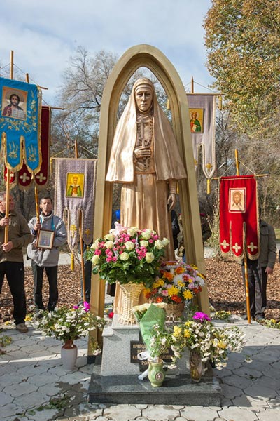 Monument to the Venerable Martyr Grand Duchess Elizabeth Feodorovna Unveiled in Kazakhstan