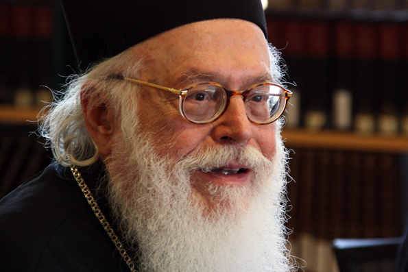 Patriarch Kirill greets Primate of the Albanian Orthodox Church on the day of his patron saint