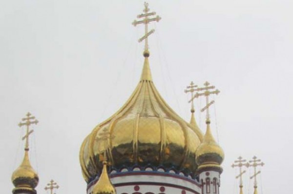 Orthodox church vandalized in west Ukraine