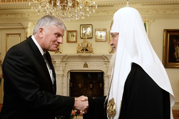 Russian Orthodox Patriarch: Americans for natural marriage are ‘Confessors of the Faith’
