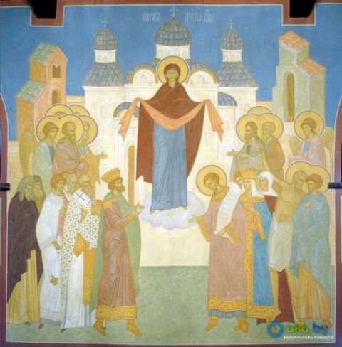 Today the Russian Orthodox Church Celebrates the Protection of the Most Holy Theotokos