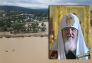 Patriarch Inspects Church Flood Aid Efforts