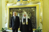 Patriarch Kirill Receives Italian Prime Minister Mario Monti