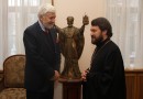 Metropolitan Hilarion of Volokolamsk Meets with Ambassador of France to Russia