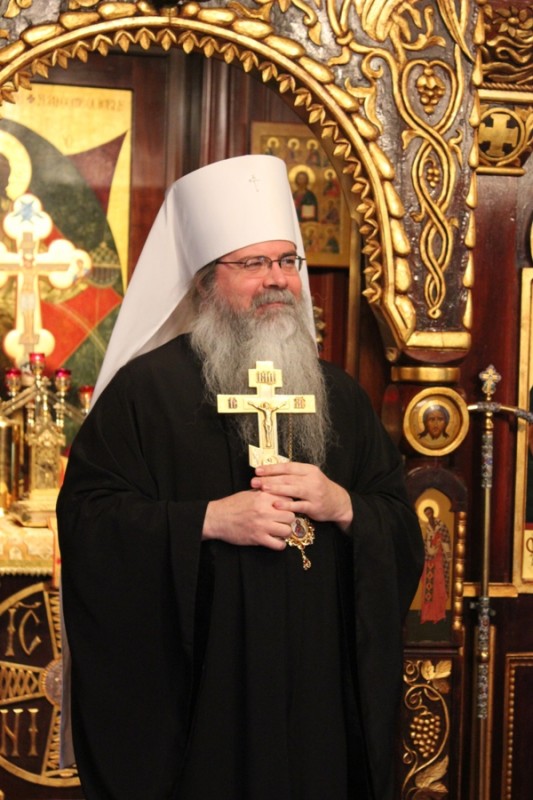 Greetings of his Holiness Patriarch Kirill to his Beatitude Metropolitan Tikhon of all America and Canada