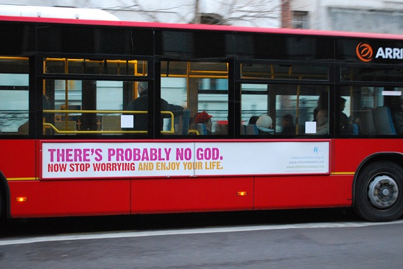 The Atheist Bus Campaign Slogan