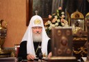 The Holy Synod of the Russian Orthodox Church meets in session chaired by Patriarch Kirill