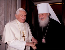 Patriarch Kirill thanks Benedict XVI for…