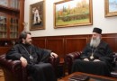 Metropolitan Hilarion of Volokolamsk meets with Metropolitan Gerasim of Zugdidi and Tsaishi