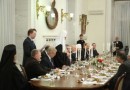 His Holiness Patriarch Kirill attend Sunday of Orthodoxy reception given by the Ambassador of Greece
