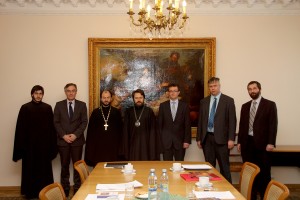 Metropolitan Hilarion receives delegation of University…