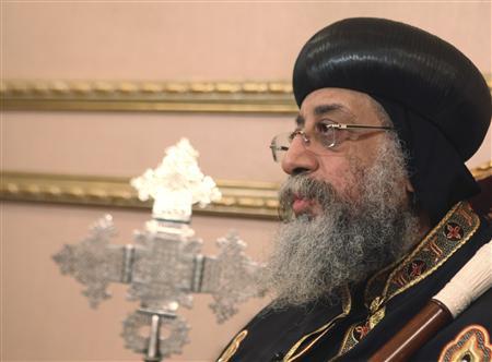Egypt’s Coptic pope wishes the country’s Catholics merry Christmas