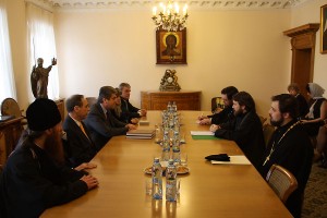 Metropolitan Hilarion meets with Bulgaria’s ex-president…