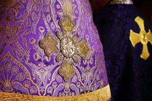 Lenten vestments at St. Vladimir's