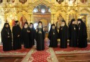 Patriarch Theophilos of Jerusalem venerates the shrines of Valamo Monastery’s Cathedral of the Holy Transfiguration