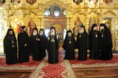 Patriarch Theophilos of Jerusalem venerates the shrines of Valamo Monastery’s Cathedral of the Holy Transfiguration
