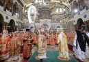 Primates of the Church of Jerusalem and the Russian Orthodox Church consecrate the Naval Cathedral of St Nicholas in Kronstadt