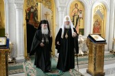 Primate of the Orthodox Church of Jerusalem arrives in Moscow