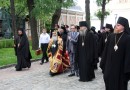 Primate of Orthodox Church of Jerusalem visits Laura of the Holy Trinity and St. Sergius