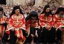 Patriarch of Jerusalem Washes the Feet of Clergymen