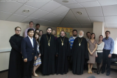 Protopriest Vladimir Vorobiev, Rector of St Tikhon Orthodox Humanitarian University, Meets with a Youth Delegation of the Russian Church Abroad