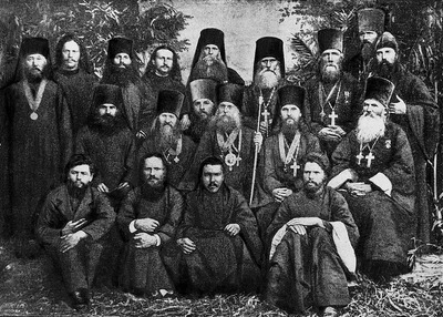 Bishop Vladimir with members of the Altai Ecclesiastical Mission in 1880