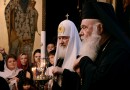 His Holiness Patriarch Kirill visits Russian church of the Holy Trinity in Athens