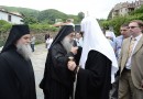 Patriarch Kirill arrives on Mount Athos