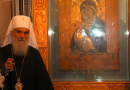 Patriarch Irinej of Serbia venerates shrines in Moscow