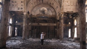 Aug. 15, 2013 - The damaged interior of the Saint Moussa Church after it was torched in sectarian violence following the dispersal of two Cairo sit-ins of supporters of the ousted Islamist President Mohammed Morsi, in Minya, south of Cairo, Egypt. (AP)
