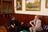 Metropolitan Hilarion meets with Spain’s ambassador to Russia