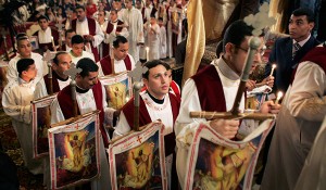 Coptic Cathedral in Cairo, Egypt.