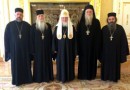His Holiness Patriarch Kirill receives representatives of Abkhazian clergy