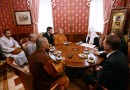 His Holiness Patriarch Kirill meets with Shi Yongxin, Abbot of the Shaolin Temple