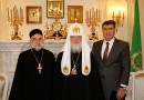 His Holiness Patriarch Kirill receives Archpriest Samuel Gümüs, special representative of the Patriarch of Syriac Orthodox Church