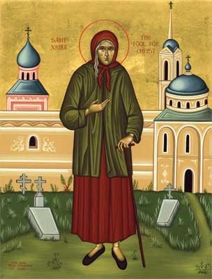 Today the Russian Church Commemorates the Holy Fool-for Christ St. Xenia of St. Petersburg