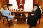 Chairperson of the Council of Federation meets with Primate of the Greek Orthodox Church