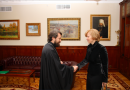 Metropolitan Hilarion of Volokolamsk meets with new Latvian ambassador to Russia