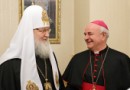 His Holiness Patriarch Kirill receives Archbishop Vincenzo Paglia, President of the Pontifical Council for the Family
