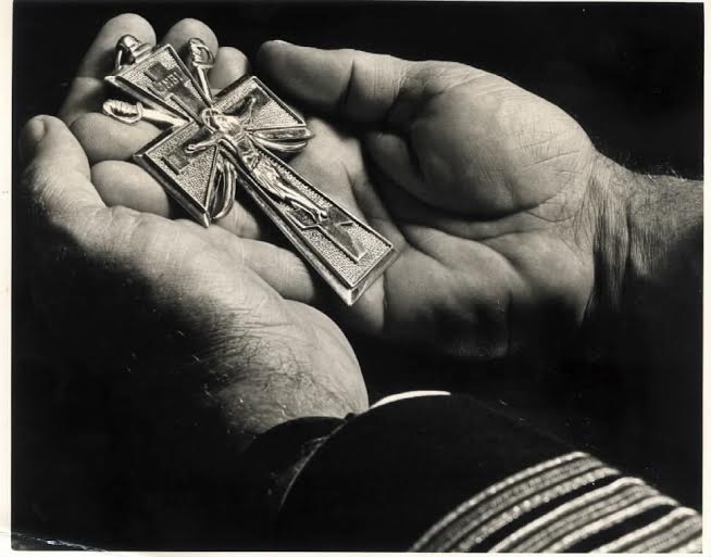 The unique pectoral cross designed for Orthodox military chaplains.