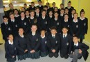 Parents, teachers and pupils celebrate St Andrews the Apostle School, Barnet