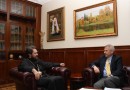 Metropolitan Hilarion of Volokolamsk meets with the head of EU Delegation to Russia