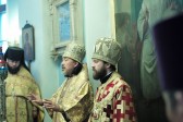 Metropolitan Hilarion celebrates together with a bishop of the Japanese Autonomous Orthodox Church