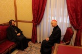 Metropolitan Hilarion meets with President of the Italian Episcopal Conference