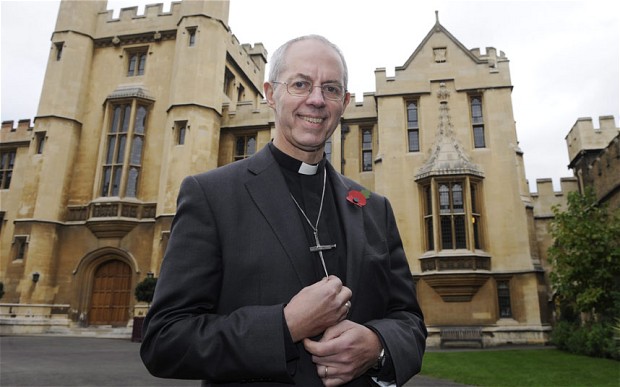 The new Archbishop of Canterbury, Justin Welby: gay marraige is a new reality Photo: PA