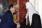 His Holiness Patriarch Kirill meets with Syrian Ambassador to Russia