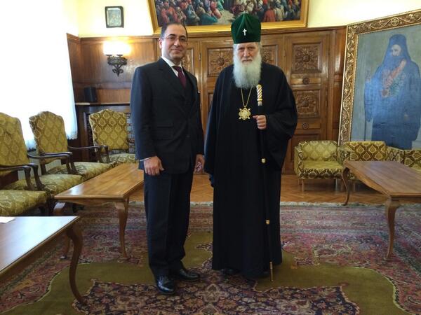 Bulgarian Patriarch meets with Turkish Ambassador to Bulgaria