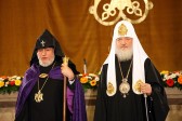 His Holiness Patriarch Kirill meets with Supreme Patriarch and Catholicos of All Armenians, Karekin II