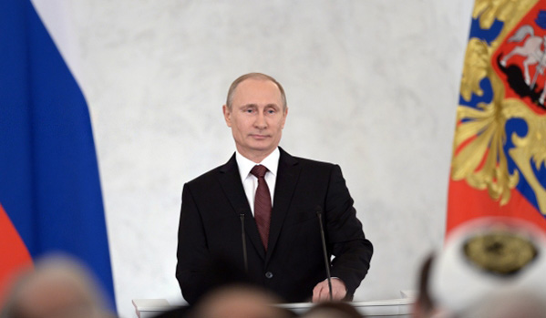 Putin notes role of Orthodox Church in harmonization of national, religious relations